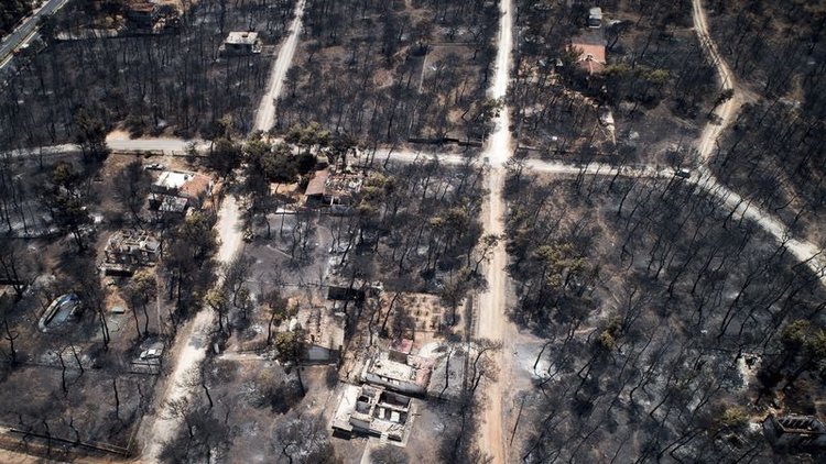 Atina&#039;daki yangın kasten mi çıkarıldı?