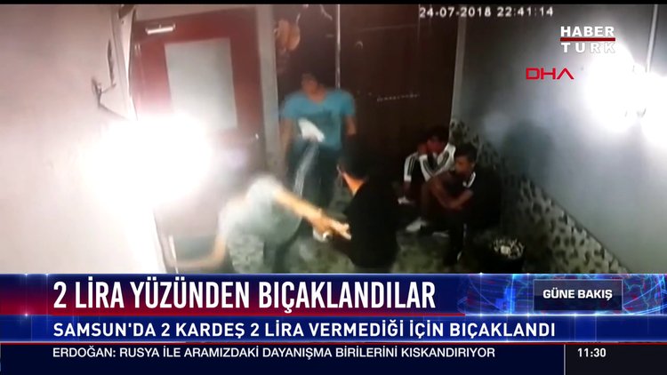 2 lira yüzünden bıçaklandılar