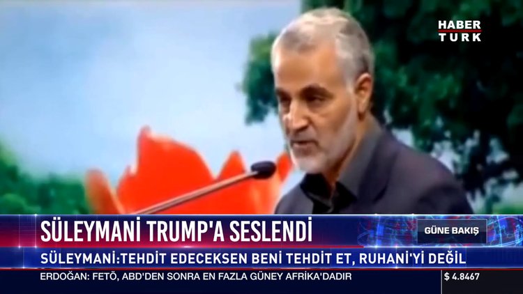 Süleymani Trump'a seslendi