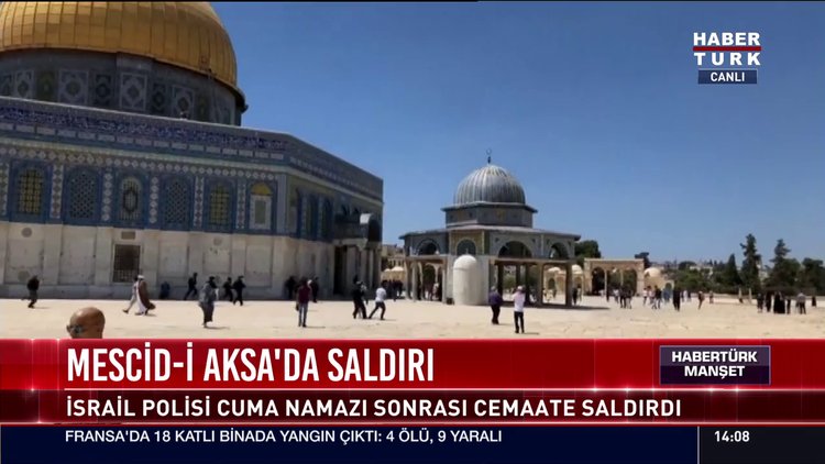 Mescid-i Aksa'da saldırı