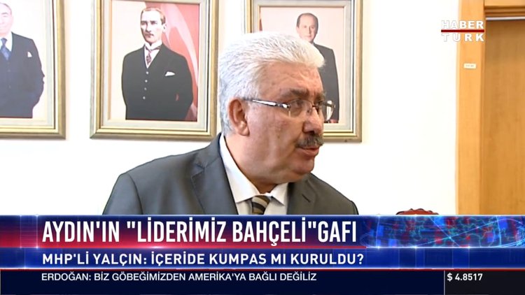 Aydın'ın "Liderimiz Bahçeli" gafı