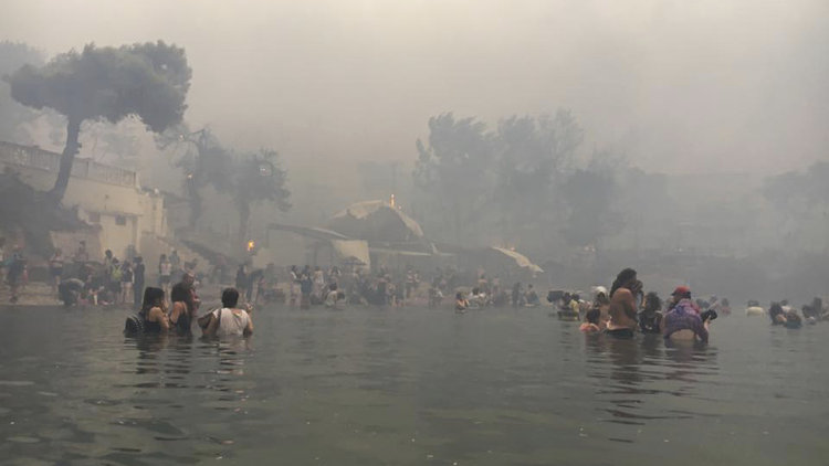 Yunanistan&#039;da bilanço ağırlaşıyor... Ölü sayısı 91&#039;e yükseldi