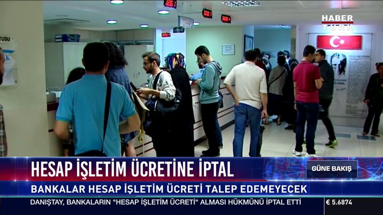 Hesap işletim ücretine iptal