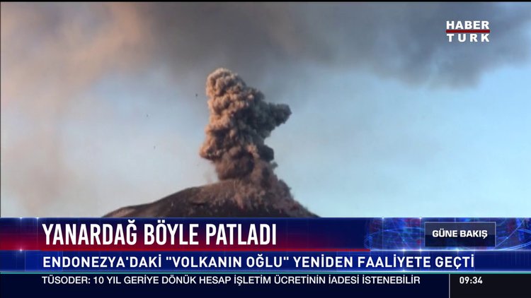 Yanardağ böyle patladı