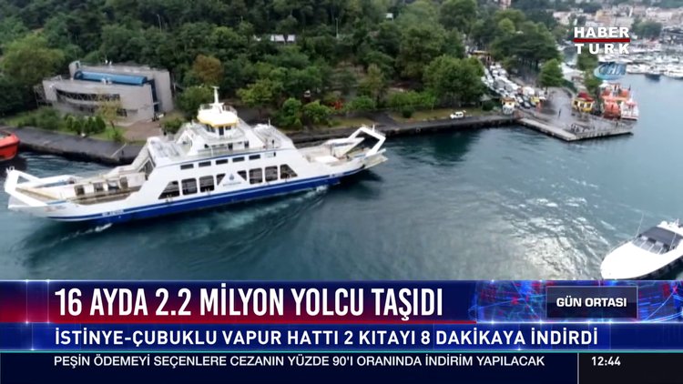 16 ayda 2,2 milyon yolcu taşıdı