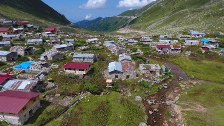 Rize: Köylüler 'doğa bozulmasın' diye yaylaya yol istemedi