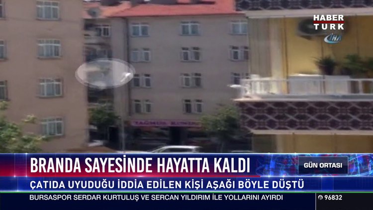 Branda sayesinde hayatta kaldı