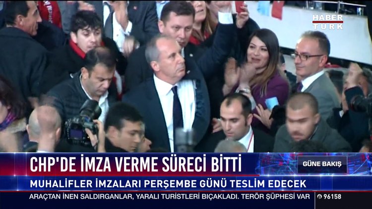 CHP'de imza verme süreci bitti