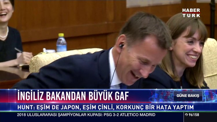 İngiliz Bakandan büyük gaf