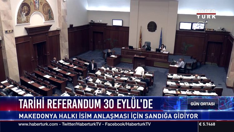 Tarihi Referandum 30 Eylül'de