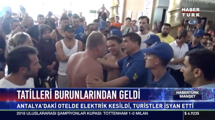 Tatilleri burunlarından geldi