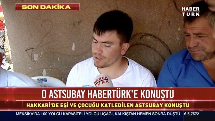 O Astsubay Habertürk'e konuştu