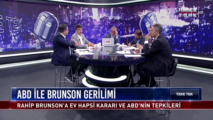Teke Tek - 31 Temmuz 2018 (ABD ile Brunson gerilimi)