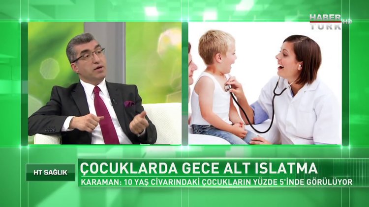 Çocuklarda gece alt ıslatmanın görülme sıklığı nedir?