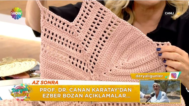 Yaz günlerine özel hırka ve bluz yapmı!