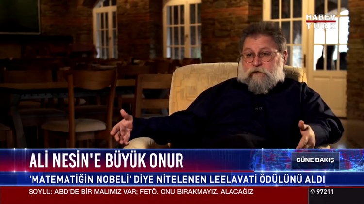 Ali Nesin'e büyük onur