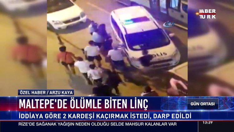 Maltepe'de ölümle biten linç