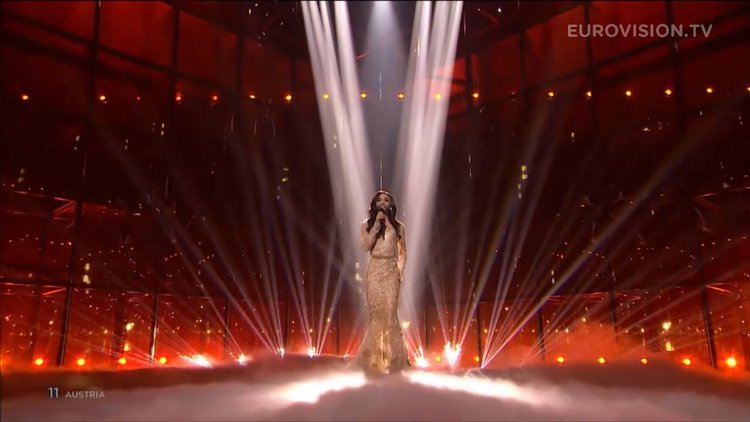 Conchita Wurst 2014 Eurovision Büyük Finali