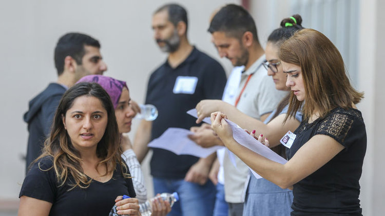 KPSS öğretmenlik alan bilgisi testi yapıldı