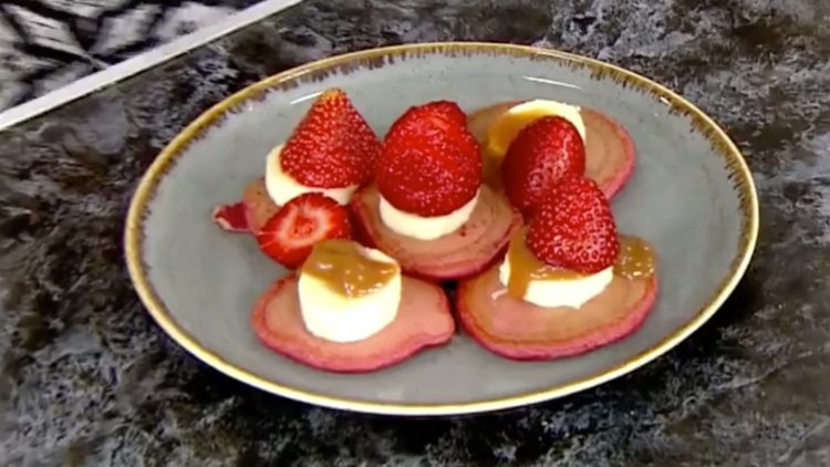 Pancarlı pankek tarifi