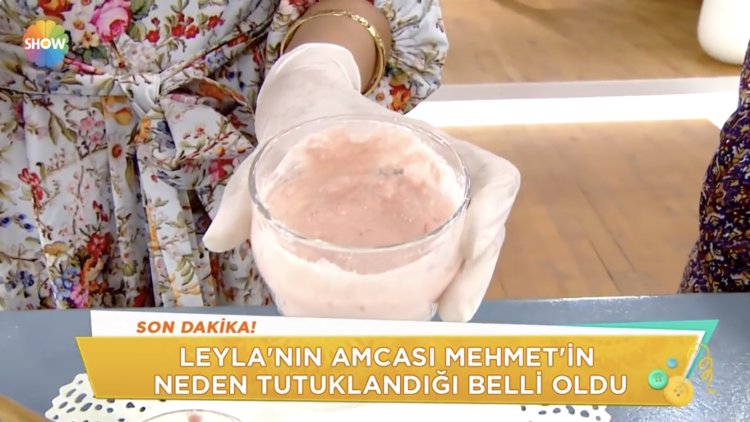 Vücut lekeleri ve çiller için bakım maskesi