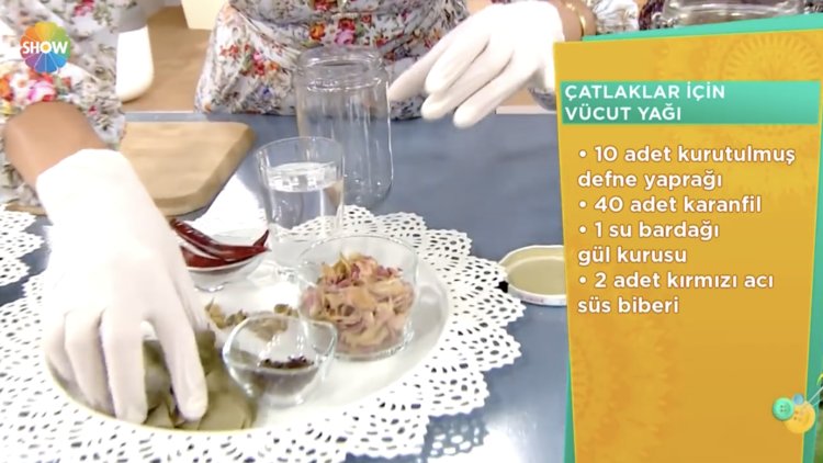 Çatlaklar için vücut yağı