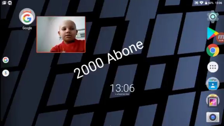 Lösemi tedavisi gören Hasan Karakaya 2000 abonesine seslendi