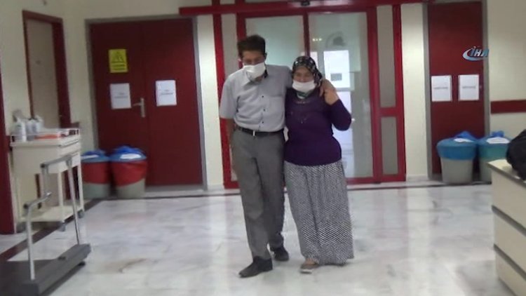 9 yıldır beklediği böbrek eşinden geldi