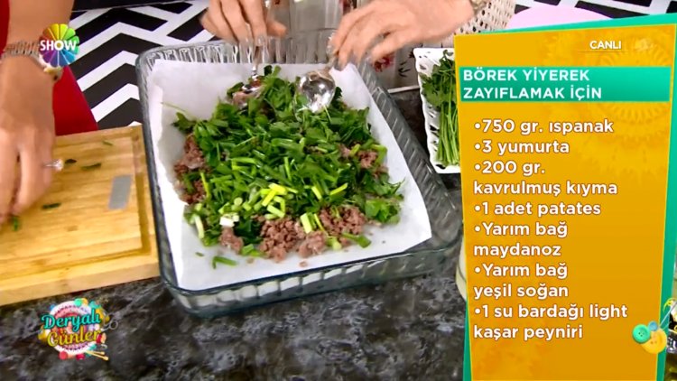 Börek yiyerek zayıflamak isteyenlere özel tarif!