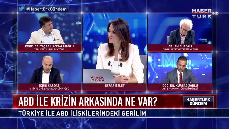 Habertürk Gündem - 09 Ağustos 2018 (Türkiye - ABD İlişkileri ne olacak?)