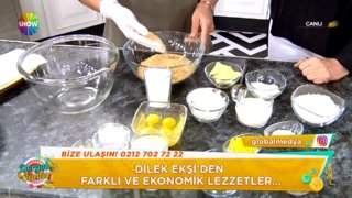 Dilek Ekşi, ev işi limonlu cheescake yapımını gösterdi.