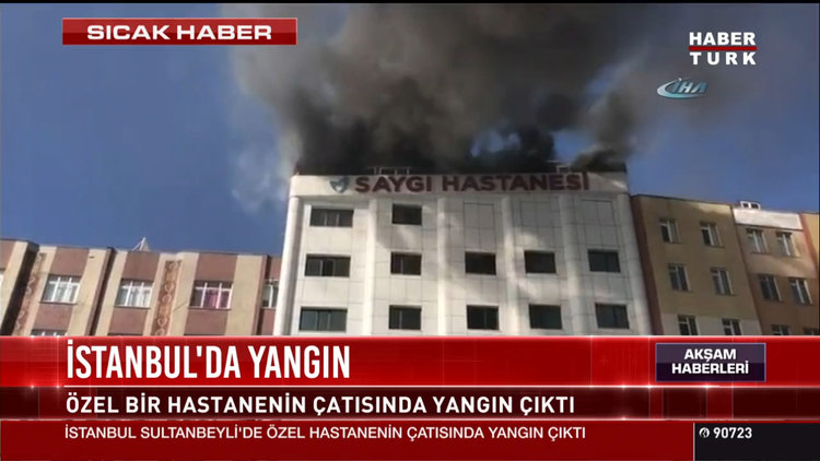 İstanbul'da yangın