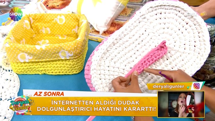 Bebek puseti yapımı!