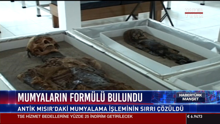 Mumyaların formülü bulundu