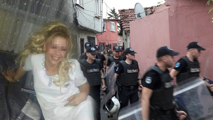 'Ölüm patroniçesi'nin çetesine baskın!