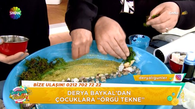 Örgü tekne yapımı!