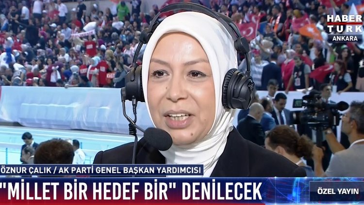 AK Parti Genel Başkan Yardımcısı Öznur Çalık: Erdoğan, kadınlarımızı siyasete kazandırd