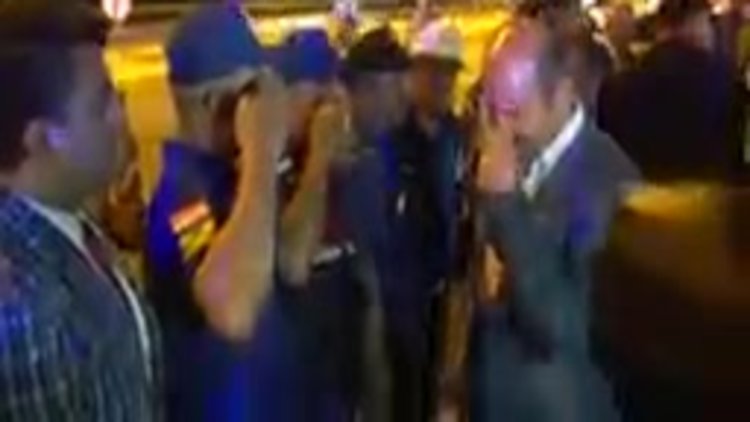 İçişleri Bakanı Soylu trafik denetimine katıldı