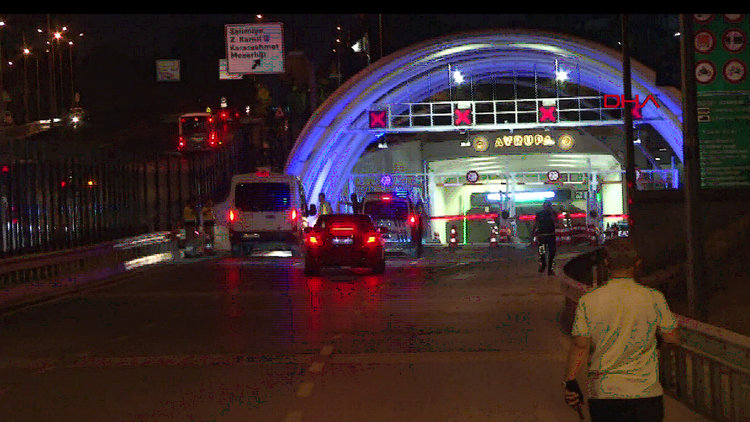 Avrasya Tüneli trafiğe kapatıldı