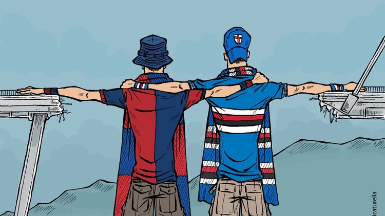 İtalya'yı Türk karikatüristin çizimi birleştirdi