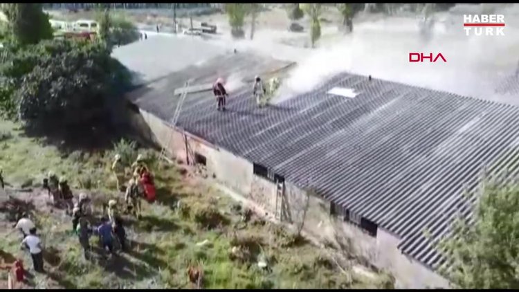 İstanbul Hadımköy'de bir fabrikanın asit kazanı patladı