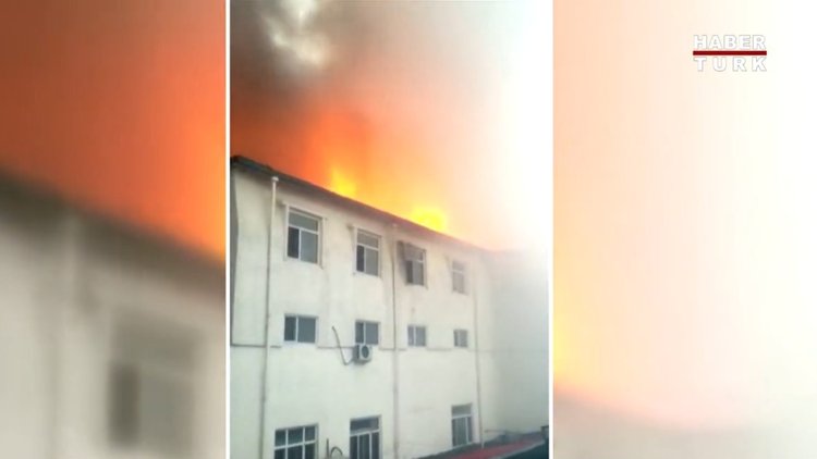 Çin'de otel alev alev yandı: En az 18 ölü