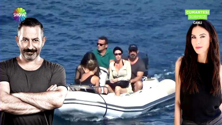 Cem Yılmaz ve Defne Samyeli'nin Bodrum tatili!