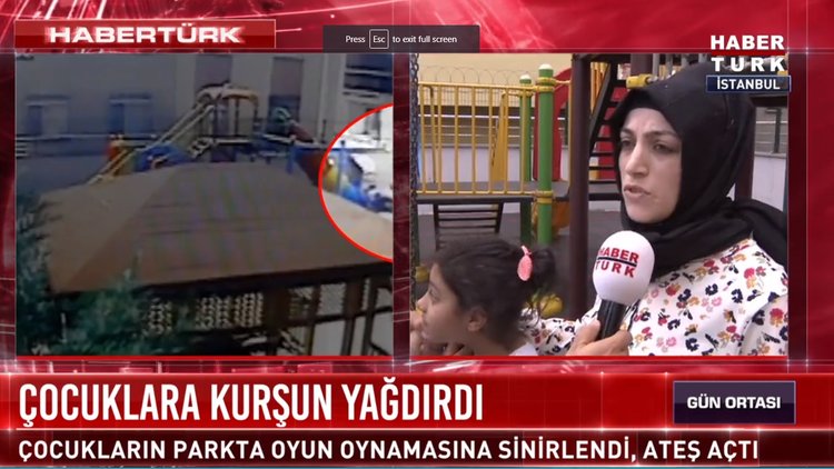 Pendik'te parkta vurulan çocuk ve ailesi Habertürk TV'ye konuştu