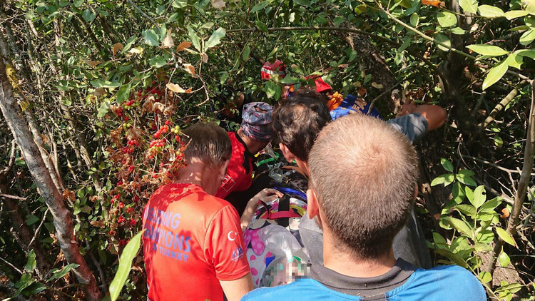 Bursa'da yamaç paraşütü düştü: 1 yaralı