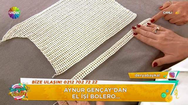 El işi bolero yapımı!