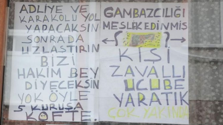 42 yıllık kardeş kavgası! 2 kardeş duvar yazılarıyla kavga ediyor