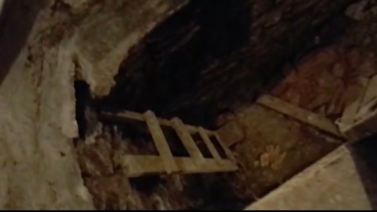 Dedikoduyla başlayan kazı! Evine 6  metrelik çukur açtı