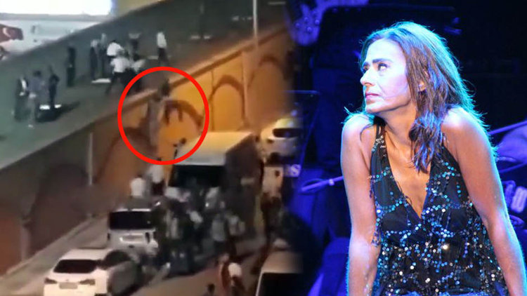 Yıldız Tilbe konserinde kavga! Birbirlerini metrelerce yüksekten attılar