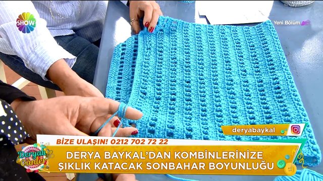 Sonbahar boyunluğu yapımı!